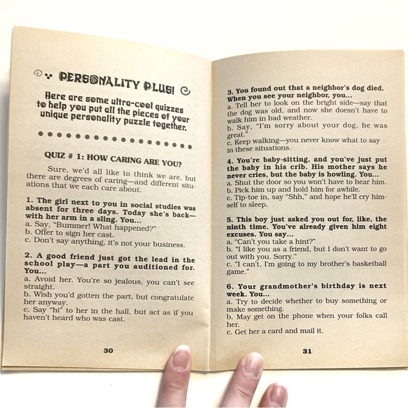 Vintage 1997 Girl to Girl Fill-In Friendship Journal Book Teens Tweens Sleepover - Picture 8 of 12